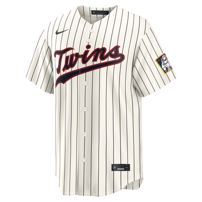 Minnesota Twins Byron Buxton Nike Cream 2026 Field of Dreams Stadium Jersey