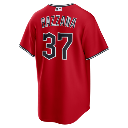 Cleveland Guardians Travis Bazzana Nike Red Alternate Replica Jersey