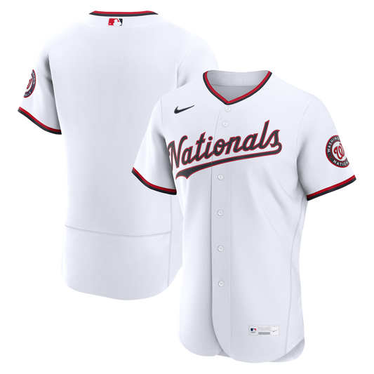 Washington Nationals Nike White Home Authentic Jersey