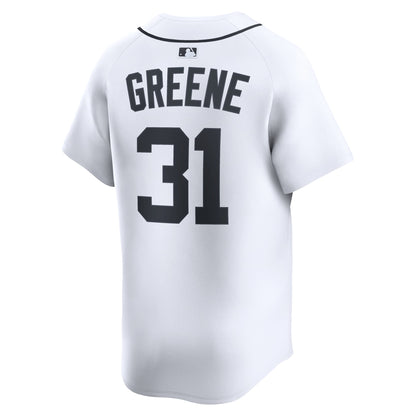 Detroit Tigers Riley Greene Nike White Home Limited Player Jersey