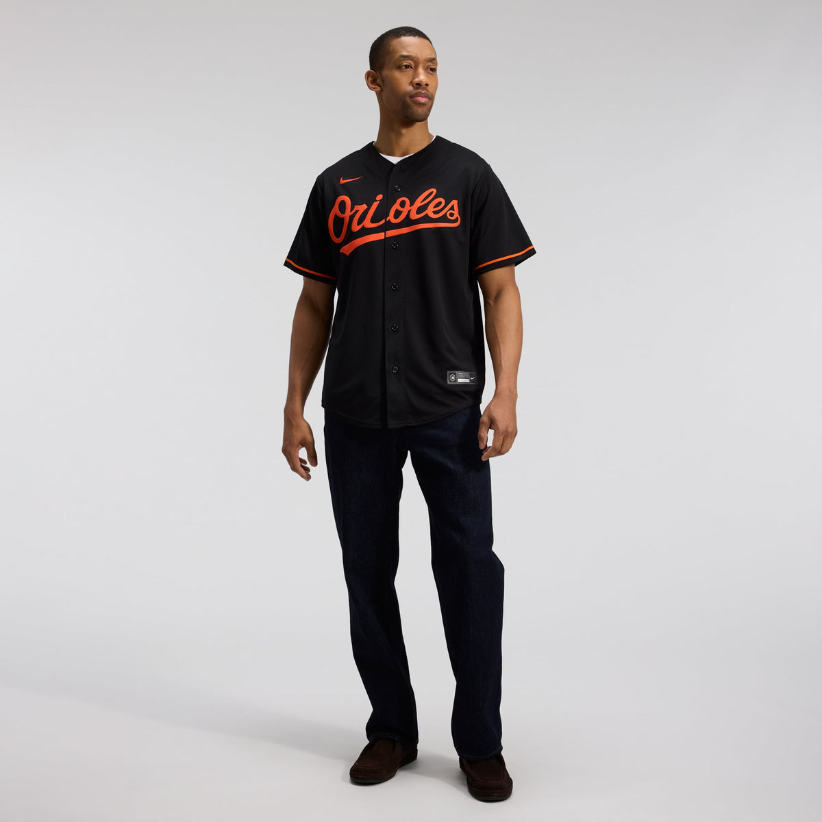 Baltimore Orioles Nike White Home Replica Team Jersey