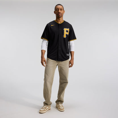 Pittsburgh Pirates Nike Black Alternate Replica Team Jersey