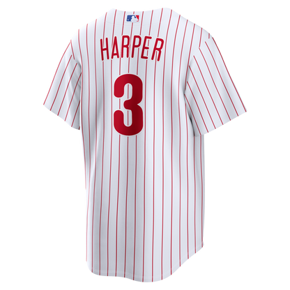 Philadelphia Phillies Bryce Harper Nike White Home Replica Jersey