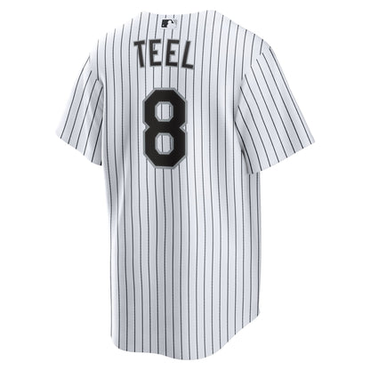 Chicago White Sox Kyle Teel Nike White Home Replica Jersey