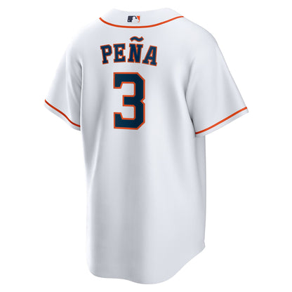Houston Astros Jeremy Peña Nike White Home Replica Jersey
