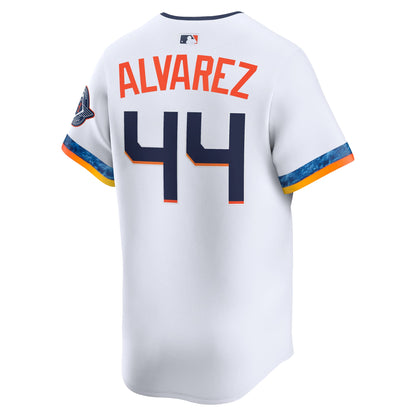 Houston Astros Yordan Alvarez Nike White 2025 City Connect Limited Player Jersey