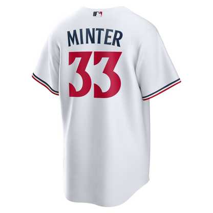 Minnesota Twins A.J. Minter Nike White Home Replica Jersey