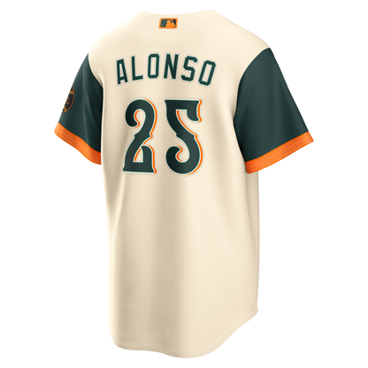 Baltimore Orioles Pete Alonso Nike Cream 2026 City Connect Stadium Jersey