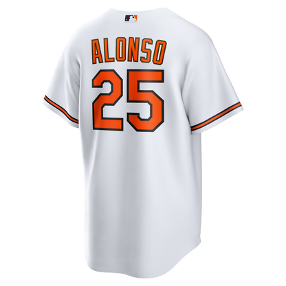 Baltimore Orioles Pete Alonso Nike White Home Replica Jersey