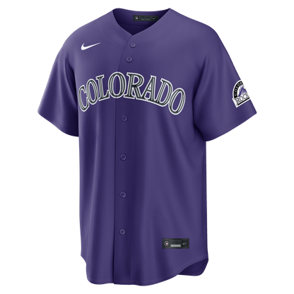 Colorado Rockies Nike Purple Alternate Stadium Jersey