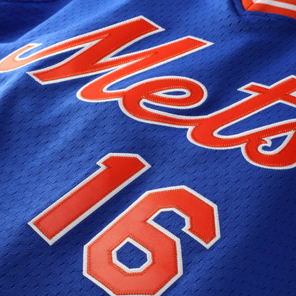 New York Mets Dwight Gooden Profile Royal Big & Tall Cooperstown Collection Mesh Batting Practice Jersey
