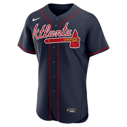 Atlanta Braves Drake Baldwin Nike Navy Alternate MLB Awards Authentic Jersey