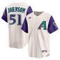 Arizona Diamondbacks Randy Johnson Nike Black Throwback Cooperstown Collection Limited Jersey