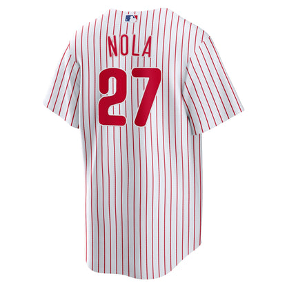 Philadelphia Phillies Aaron Nola Nike White Home Replica Player Name Jersey