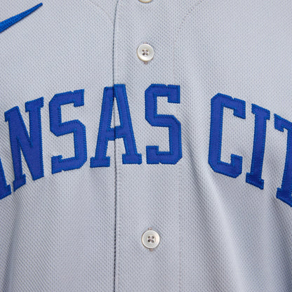 Kansas City Royals Nike Gray 2022 Road Authentic Jersey