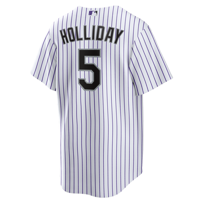 Colorado Rockies Matt Holliday Nike White Home Retired Player Replica Jersey