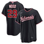 Washington Nationals James Wood Nike Navy Alternate Replica Jersey