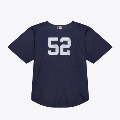 New York Yankees CC Sabathia Mitchell & Ness Navy 2009 Authentic Batting Practice Jersey