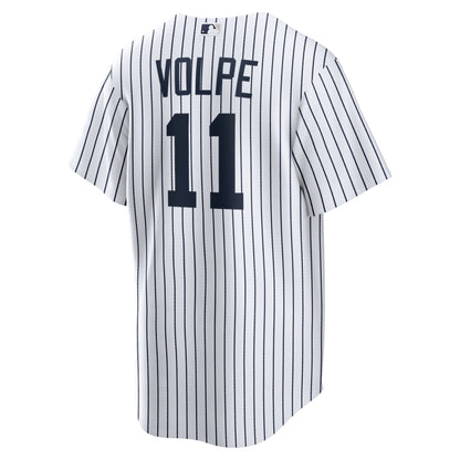 New York Yankees Anthony Volpe Nike White Home Replica Player Jersey