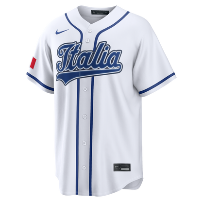 Italy Baseball Vinnie Pasquantino Nike White 2026 World Baseball Classic Home Stadium Jersey