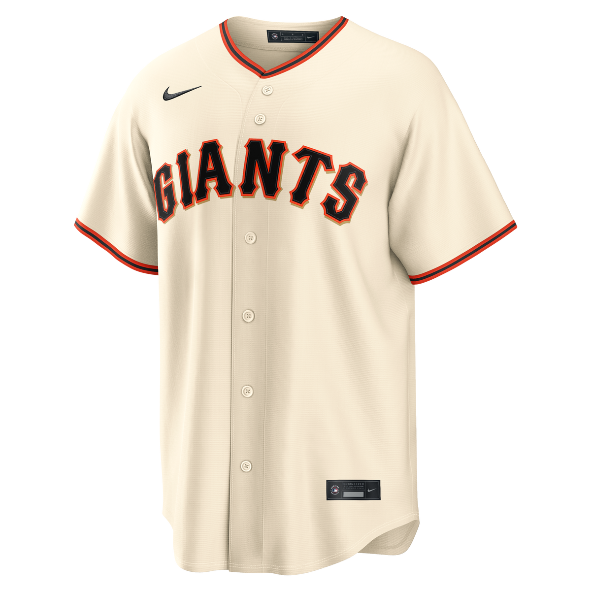 San Francisco Giants Nike Cream Home Replica Jersey