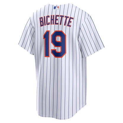 New York Mets Bo Bichette Nike White Home Replica Jersey