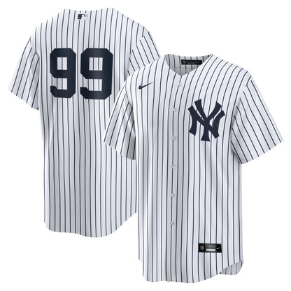 New York Yankees Aaron Judge Nike White Home Replica Jersey