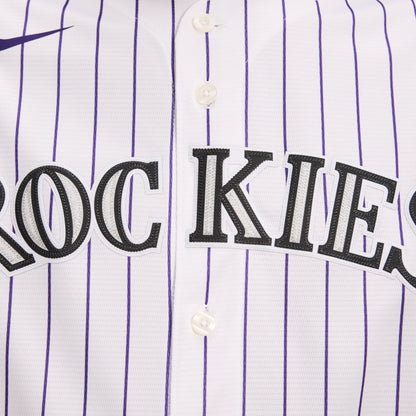 Colorado Rockies Nike White Home Replica Team Jersey