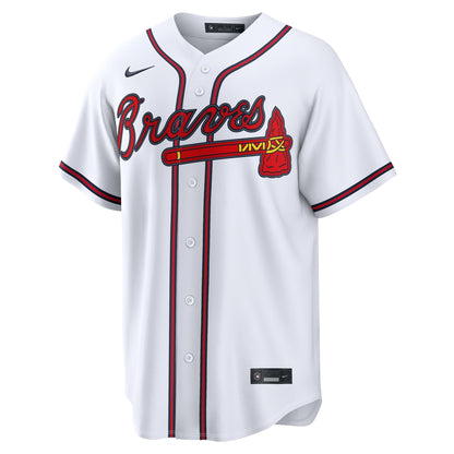 Atlanta Braves Austin Riley Nike Navy Alternate Replica Jersey