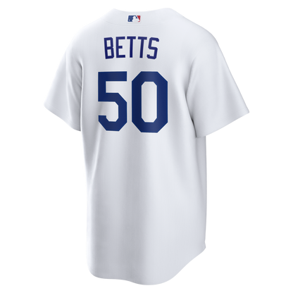 Los Angeles Dodgers Mookie Betts Nike White Home Replica Jersey
