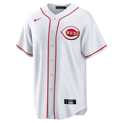 Cincinnati Reds Hunter Greene Nike White Home Replica Jersey