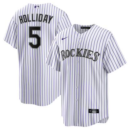 Colorado Rockies Matt Holliday Nike White Home Retired Player Replica Jersey