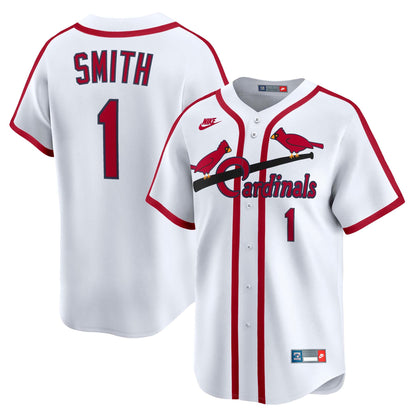 St. Louis Cardinals Ozzie Smith Nike Blue Throwback Cooperstown Collection Limited Jersey