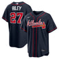 Atlanta Braves Austin Riley Nike White Home Replica Jersey