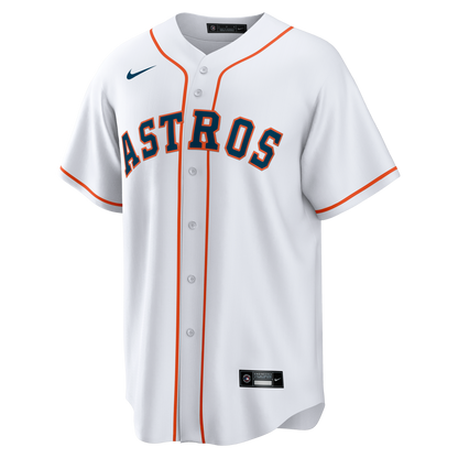 Houston Astros Nike White Home Big & Tall Replica Jersey