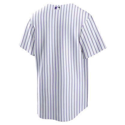 Colorado Rockies Nike White Home Blank Replica Jersey