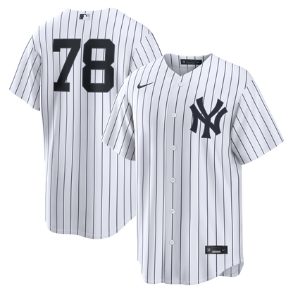 New York Yankees Spencer Jones Nike White Home Replica Jersey