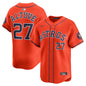 Houston Astros Jose Altuve Nike Gray Road Limited Player Jersey