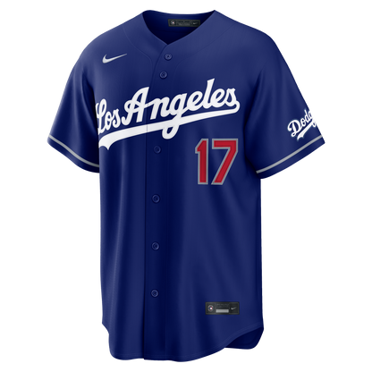 Los Angeles Dodgers Shohei Ohtani Nike Royal Kanji Alternate Stadium Jersey