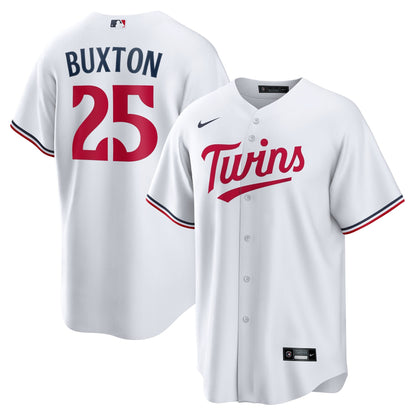 Minnesota Twins Byron Buxton Nike White Home Replica Jersey