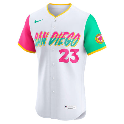 San Diego Padres Fernando Tatis Jr. Nike White City Connect Elite Jersey