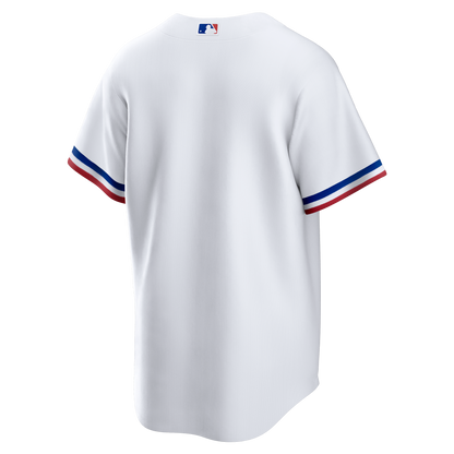 Texas Rangers Nike White Home Big & Tall Replica Jersey