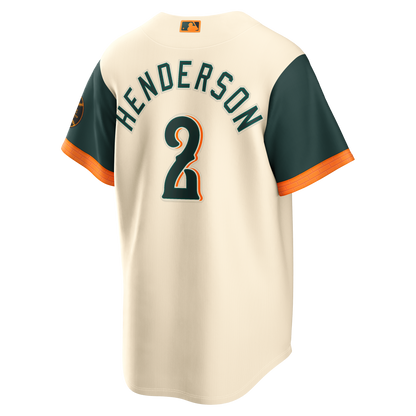 Baltimore Orioles Gunnar Henderson Nike Cream 2026 City Connect Stadium Jersey