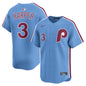 Philadelphia Phillies Bryce Harper Nike Gray Road Limited Player Jersey