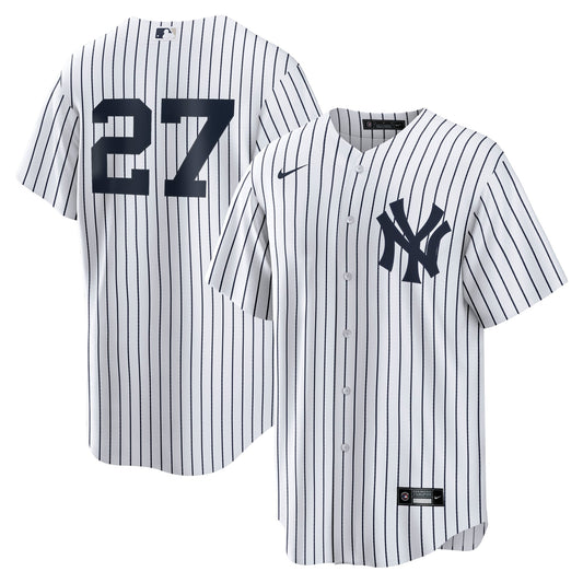 New York Yankees Giancarlo Stanton Nike White Home Replica Player Jersey