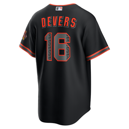San Francisco Giants Rafael Devers Nike Black Alternate Stadium Jersey
