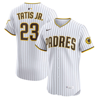 San Diego Padres Fernando Tatis Jr. Nike Khaki Sand Elite Jersey