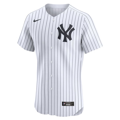 New York Yankees Nike White Home Elite Jersey