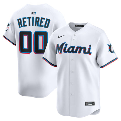 Miami Marlins Nike White Home Limited Pick-A-Player Retired Roster Jersey