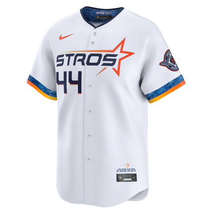 Houston Astros Yordan Alvarez Nike White 2025 City Connect Limited Player Jersey